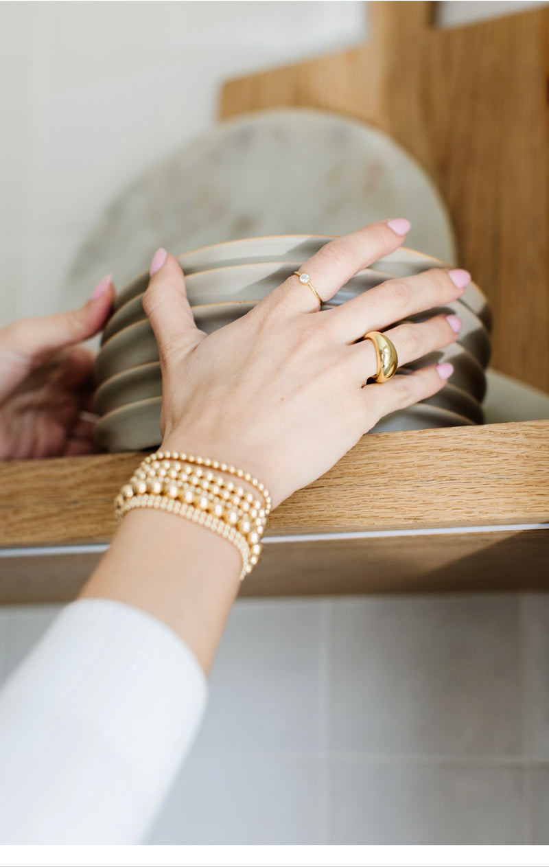 Everyday Gold Dome Ring