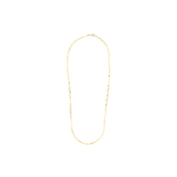 Elizabeth Petite Rectangle Link Chain Necklace