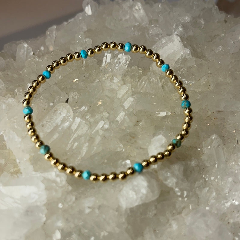 Turquoise Stud Signature Bracelet